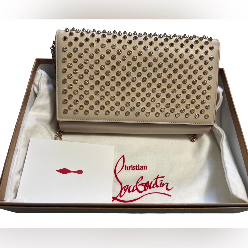 Christian Louboutin Paloma Clutch and Shoulder bag